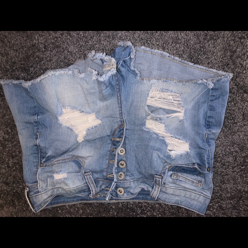 jean shorts